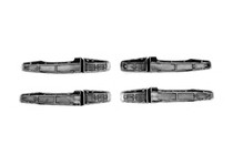 Range Rover IV L405 2013-2021 рр. Накладки на ручки (4 шт, чорні) фото 5