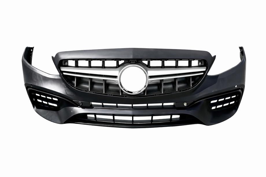 Mercedes E-class W213 2016-2023 рр. Передній бампер AMG E63 в зібраному вигляді V2 (для 2016-2020) Фото 1