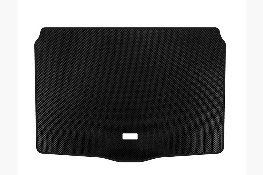 Jeep Cherokee KL 2013- рр. Килимок в багажник EVA (2018 р.+, нижній, Чорний) Image
