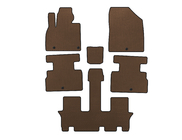 Kia Stonic 2017- рр. Килимки EVA (3 ряди, 7-ми місний, Коричневий) фото 1