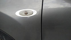 Nissan Qashqai 2010-2014 рр. Обведення поворотника (2 шт, нерж) фото 1