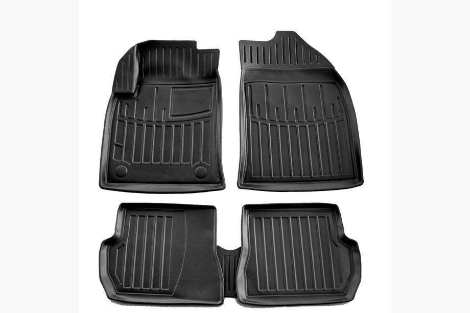 Ford Fusion 2002-2012 рр. Килимки Stingray 3D (5 шт) Фото 1