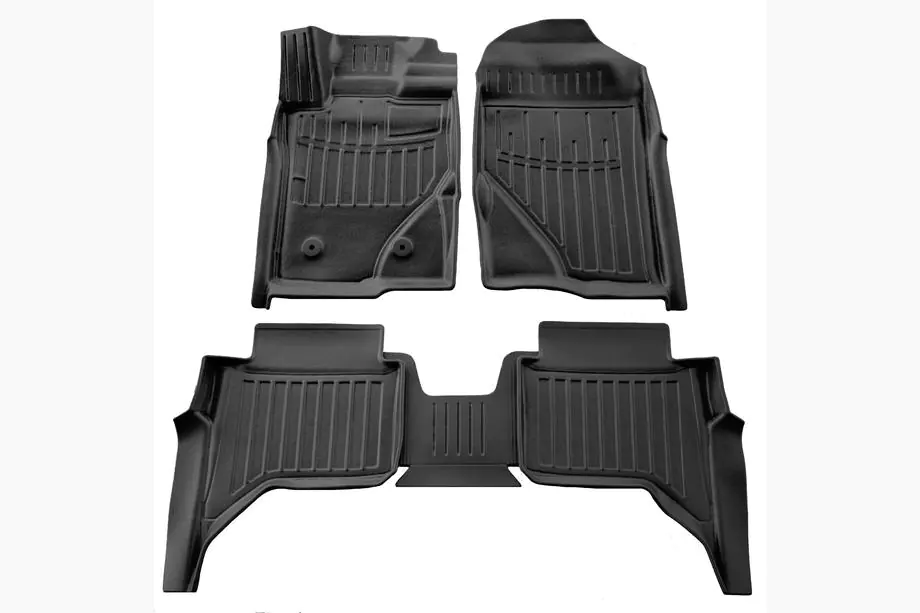 Ford Ranger 2022- рр. Килимки Stingray 3D (5 шт) Image