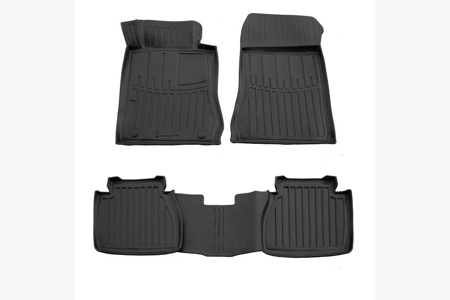 Mercedes E-class W210 1995-2002 рр. Килимки Stingray 3D (2WD, 4 шт) Фото 1