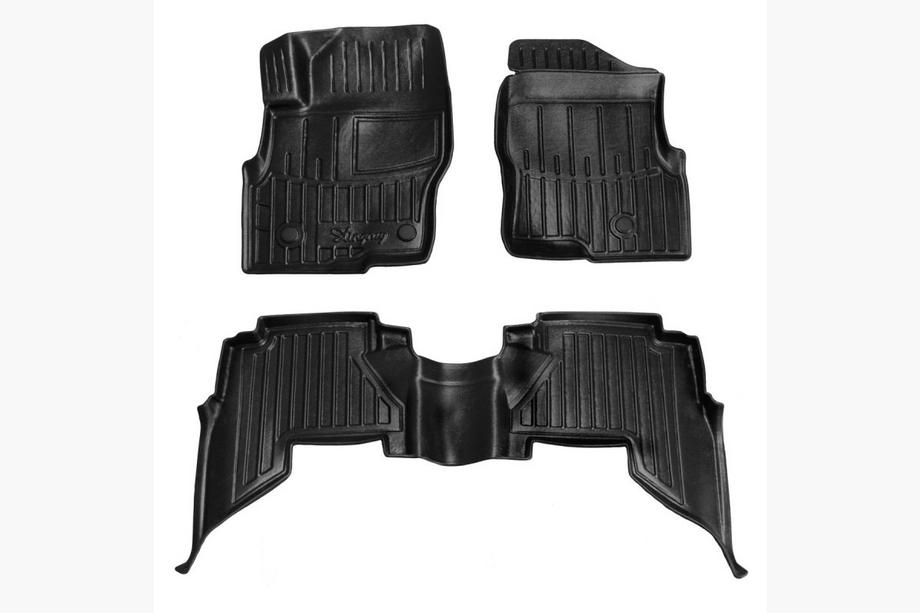 Nissan Pathfinder R51 2005-2014 рр. Килимки Stingray 3D (3 шт) Фото 1