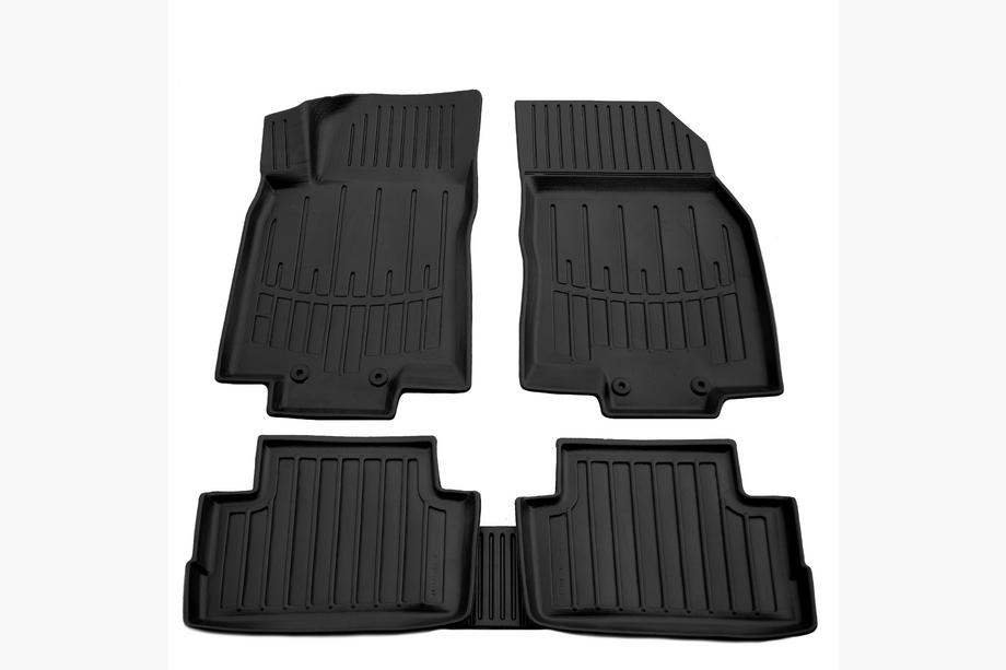 Nissan Qashqai 2014-2021 рр. Килимки Stingray 3D (Для Rogue Sport, 5 шт) Image