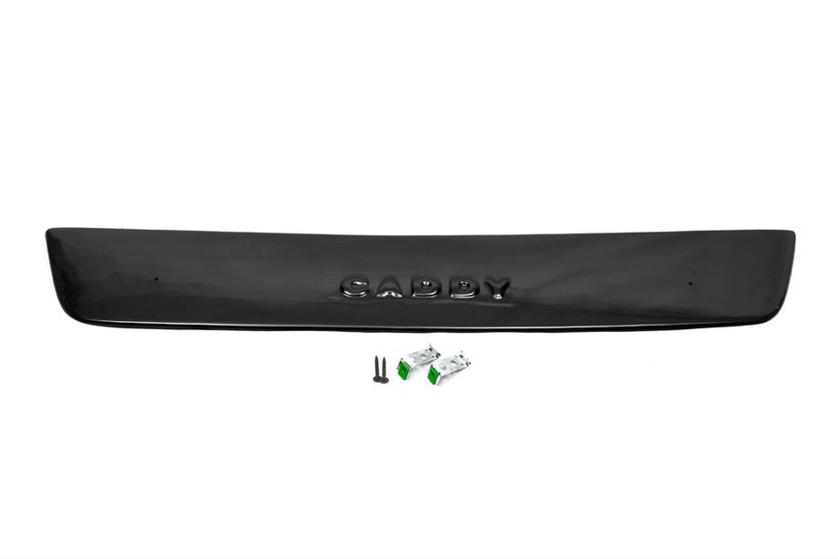 Volkswagen Caddy 2010-2015 рр. Зимова накладка на решітку (нижня) Фото 4