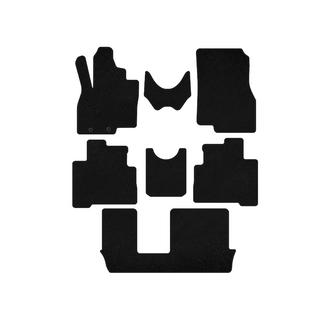 Килимки текстильні Classic (3 ряди, 7-ми місний, Чорний) фото 1