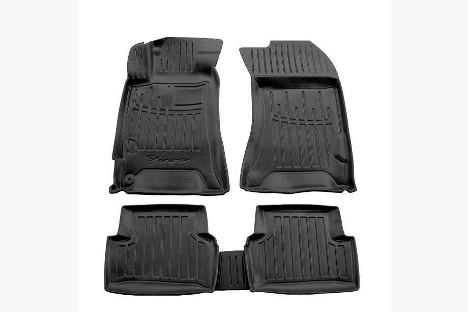 Subaru Forester 2002-2008 рр. Килимки Stingray 3D (5 шт) Image