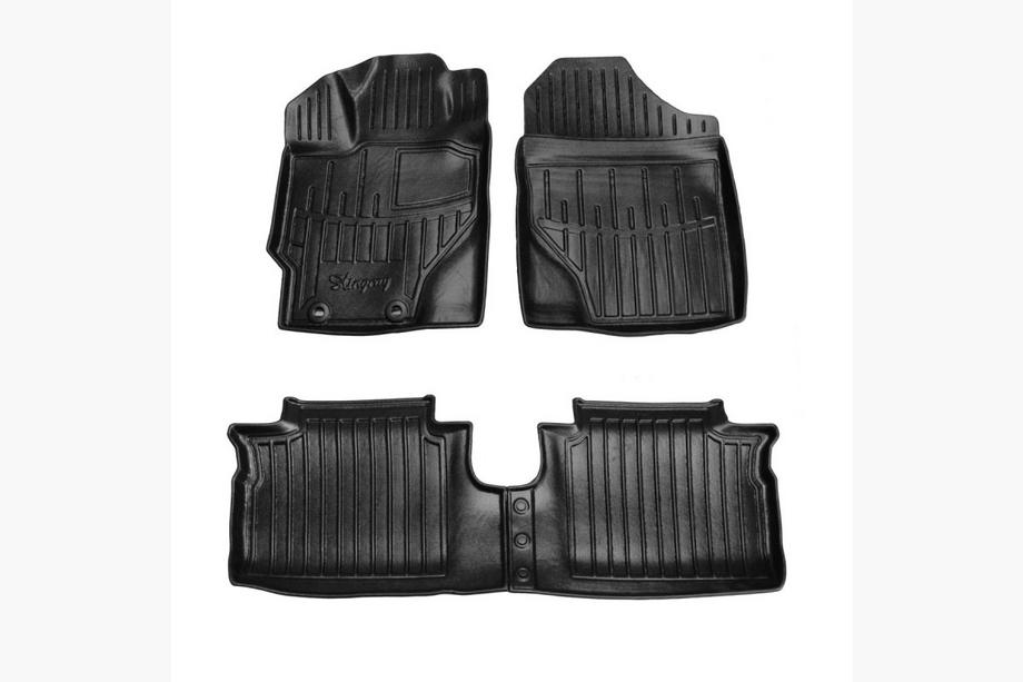 Toyota Yaris 2010-2020 рр. Килимки Stingray 3D (4 шт) Image