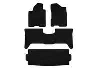 Nissan Armada 2003-2015 рр. Килимки текстильні Classic (3 ряди, 2003-2008, Чорний) фото 1