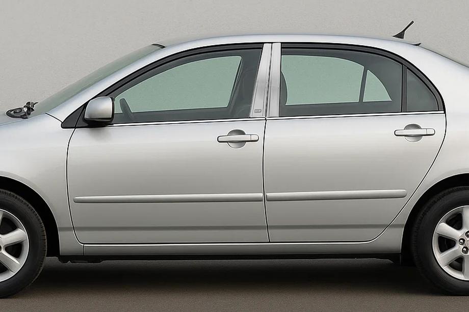 Хром на стійки (4 шт, нерж) Image