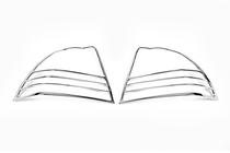 Toyota Corolla 2002-2007 рр. Накладки на стопи (2002-2004, 2 шт, пласт) фото 3