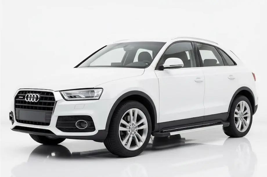 Audi Q3 2011-2019 рр. Бокові пороги RedLine V1 (2 шт., Алюміній) Image