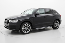 Audi Q3 2011-2019 рр. Бокові пороги Rainbow (2 шт., Алюміній) фото 1