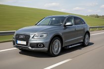 Audi Q5 2008-2017 рр. Бокові пороги Sunrise (2 шт., Алюміній) фото 1