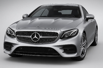 Mercedes E-class coupe C238 2016-2024 рр. Передня решітка Diamond Silver (для Avantgarde/AMG-Line/E43 AMG/E53 AMG 2016-2020) фото 1