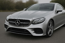 Mercedes E-class coupe C238 2016-2024 рр. Передня решітка Diamond Black (для Avantgarde/AMG-Line/E43 AMG/E53 AMG 2016-2020) фото 1
