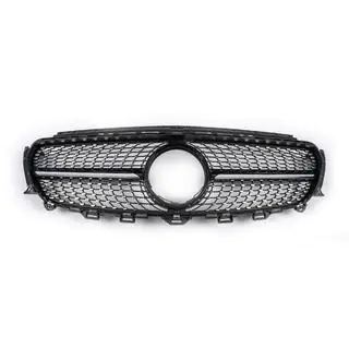 Передня решітка Diamond Black (для Avantgarde/AMG-Line/E43 AMG/E53 AMG 2016-2020) фото 2