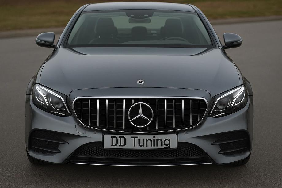 Mercedes E-class coupe C238 2016-2024 рр. Передня решітка GT Panamericana (для Avantgarde/AMG-Line/E43 AMG/E53 AMG 2016-2020) Фото 1