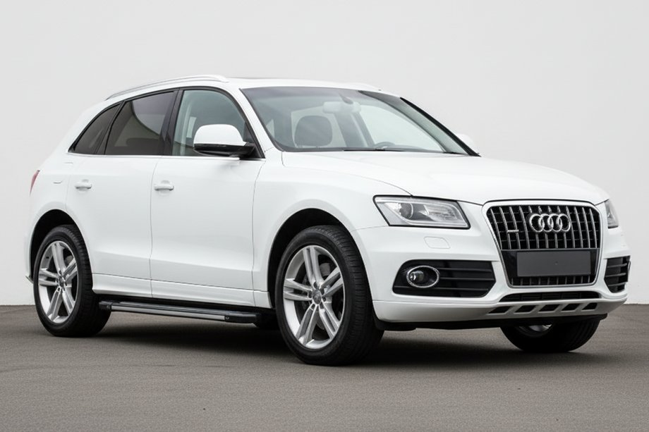 Audi Q5 2008-2017 рр. Бокові пороги Rainbow (2 шт., Алюміній) Image