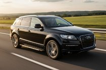 Audi Q7 2005-2015 рр. Бокові пороги RedLine V1 (2 шт., Алюміній) фото 1
