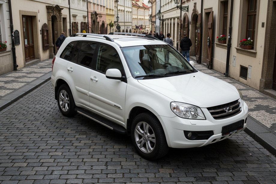 Chery Tiggo 1 2005-2016 рр. Бокові пороги Duru (2 шт., алюміній) Фото 1