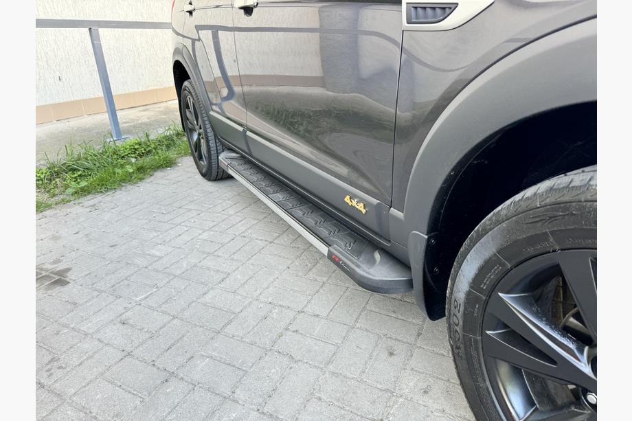 Chevrolet Captiva 2006-2019 рр. Бокові пороги RedLine V1 (2 шт., Алюміній) 2006-2015 Фото 2