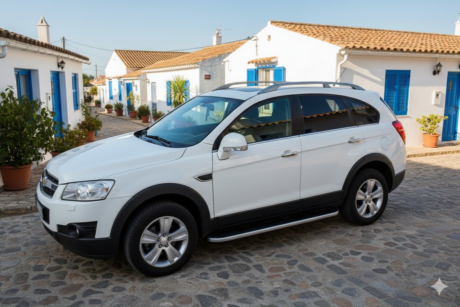 Chevrolet Captiva 2006-2019 рр. Бокові пороги Tayga Grey (2 шт., Алюміній) Image