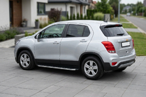 Chevrolet Trax 2012-2023 рр. Бокові пороги Fullmond (2 шт., алюміній) фото 1