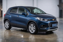 Chevrolet Trax 2012-2023 рр. Бокові пороги RedLine V1 (2 шт., Алюміній) фото 1