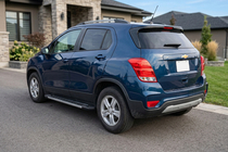 Chevrolet Trax 2012-2023 рр. Бокові пороги RedLine V1 (2 шт., Алюміній) фото 2