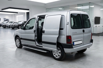 Citroen Berlingo 1996-2008 рр. Бокові пороги Fullmond (2 шт., алюміній) фото 1