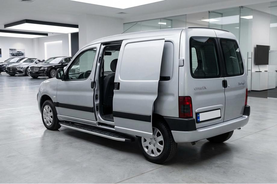 Citroen Berlingo 1996-2008 рр. Бокові пороги Fullmond (2 шт., алюміній) Image