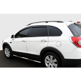 Бічні труби (2 шт., нерж.) Opel Antara 2006-2017 рр. фото 1