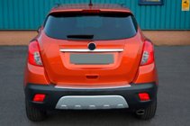Chevrolet Trax 2012-2023 рр. Накладка на задній бампер OmsaLine (нерж) фото 3