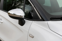 Citroen DS-4 2010-2015 рр. Накладки на дзеркала (2 шт, нерж) фото 14