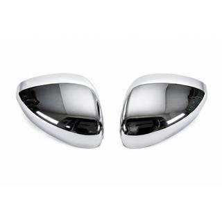 Накладки на дзеркала (2 шт, нерж) Citroen DS-4 2010-2015 рр. фото 4