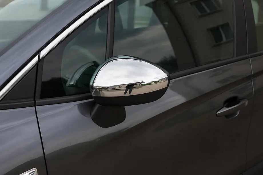 Citroen DS-4 2010-2015 рр. Накладки на дзеркала (2 шт, нерж) Carmos - Турецька сталь