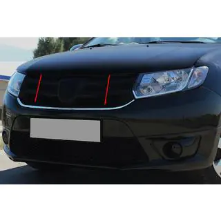 Накладка під решітку (1 шт., нерж.)