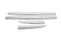 Ford Courier 2014-2023 рр. Молдинг дверей (4 шт, нерж) фото 5