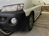 Hyundai H200, H1, Starex 1998-2007 рр. Бічні труби BB002 (2 шт., Нерж.) фото 1