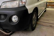 Hyundai H200, H1, Starex 1998-2007 рр. Бічні труби BB002 (2 шт., Нерж.) фото 1