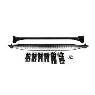 Бокові пороги Niken-BMW-Style (2 шт., Алюміній) Chevrolet Captiva 2006-2019 рр. фото 2