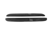 Kia Sportage 2004-2010 рр. Бічні пластикові підніжки o304 (пластик) фото 2