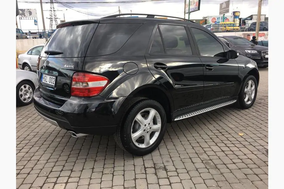 Mercedes ML W164 2005-2011 рр. Бокові пороги OEM (2 шт., Алюміній) Фото 12