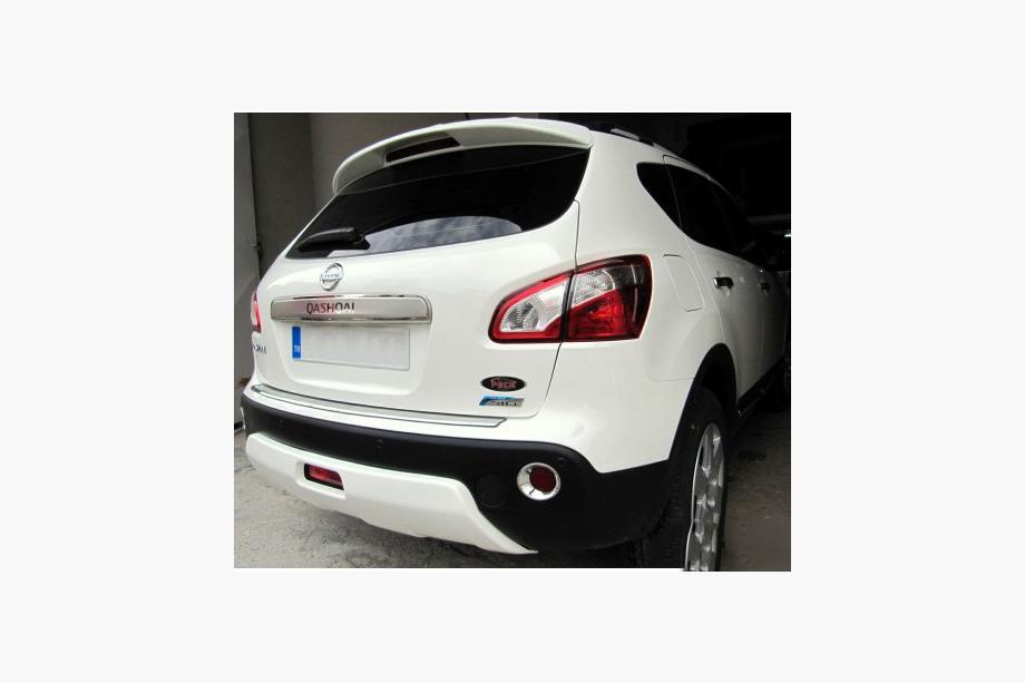 Nissan Qashqai 2007-2010 рр. Задній дифузор Meliset (під фарбування) Image