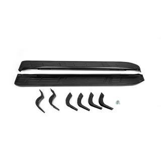 Бокові пороги OEM (2 шт., Алюміній) Toyota Land Cruiser Prado 150 2009-2023 рр. фото 2