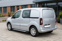 Citroen Berlingo 2008-2018 рр. Бокові пороги Line (2 шт., алюміній) фото 1