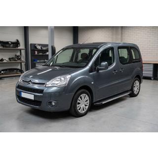 Бокові пороги Duru (2 шт., алюміній) Citroen Berlingo 2008-2018 рр. фото 1
